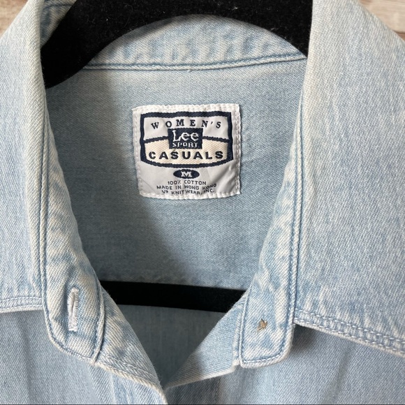 VINTAGE University of Arizona Denim Shirt - Picture 3 of 3